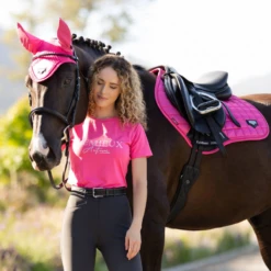 LeMieux Luxe T-Shirt Watermelon -Equestrian Club Watermelon 7