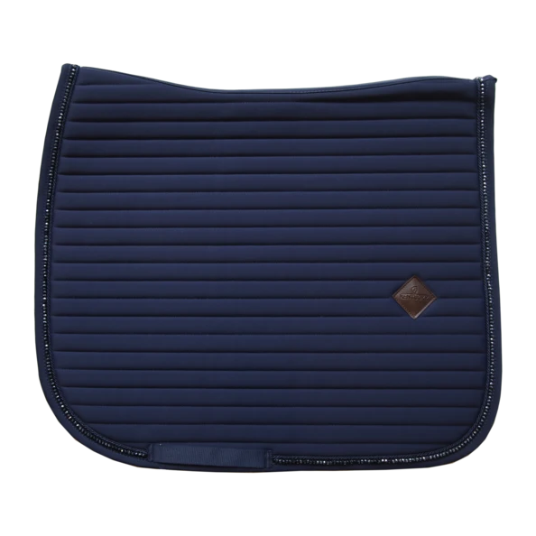 Kentucky Pearls Dressage Saddle Pad Navy 3 Kentucky Pearls Dressage Saddle Pad Navy - Image 3