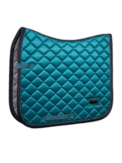 Equestrian Stockholm Dressage Saddle Pad Aurora Blues -Equestrian Club aurora blues dressage saddle pad dressyrschabrak dressurschabracke dressuur zadeldekje cob