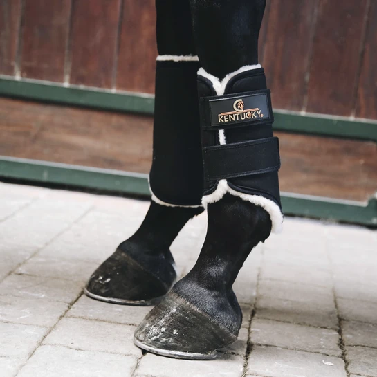 Kentucky Solimbra Brushing Boots Black 1 Kentucky Solimbra Brushing Boots Black