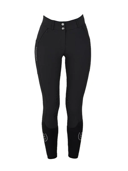 Equestrian Stockholm Elite Dressage Breeches Black 1 Equestrian Stockholm Elite Dressage Breeches Black