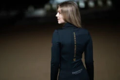 Equestrian Stockholm Vision Base Layer Black Gold -Equestrian Club black gold riding top ridtopp oben reiten top rijden on1