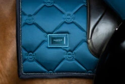 Equestrian Stockholm Dressage Saddle Pad Blue Meadow -Equestrian Club blue m3 2