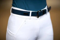 Equestrian Stockholm Prime Belt Blue Meadow -Equestrian Club blue meadow belt skarp gurtel riemen on1