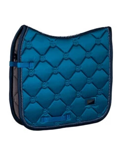 Equestrian Stockholm Dressage Saddle Pad Blue Meadow -Equestrian Club blue meadow cob
