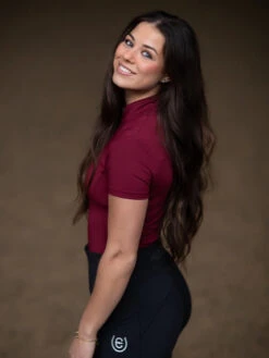 Equestrian Stockholm Ultra Thin Lightness Base Layer Bordeaux 8 Equestrian Stockholm Ultra Thin Lightness Base Layer Bordeaux -Equestrian Club bordeaux riding top ridtopp oben reiten top rijden on1