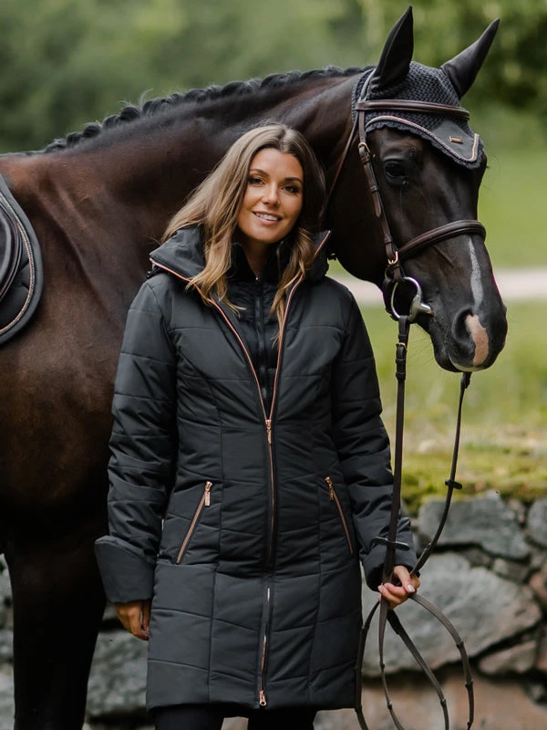 Equestrian Stockholm Denali Winter Jacket Dark Sky 2 Equestrian Stockholm Denali Winter Jacket Dark Sky - Image 2