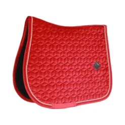 Kentucky Velvet Jump Saddle Pad Red