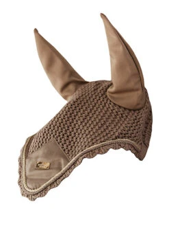 Equestrian Stockholm Ear Bonnet Champagne