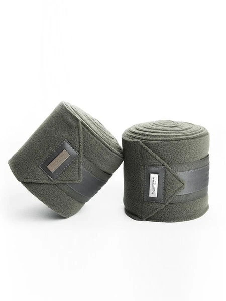Equestrian Stockholm Bandages Olive 1 Equestrian Stockholm Bandages Olive