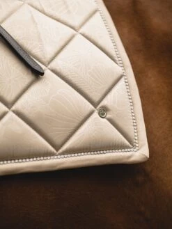 PS Of Sweden Floret Dressage Saddle Pad Sand -Equestrian Club floretsanddressage2