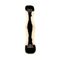 Kentucky Horsewear Sheepskin Short Girth Black/Natural 6 Kentucky Horsewear Sheepskin Short Girth Black/Natural -Equestrian Club ggg