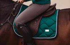Equestrian Stockholm Jump Saddle Pad Emerald -Equestrian Club image 16b7b6fe ffb7 460e 9cd2 c21370c000f1