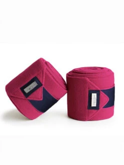 Equestrian Stockholm Bandages Faded Fuchsia