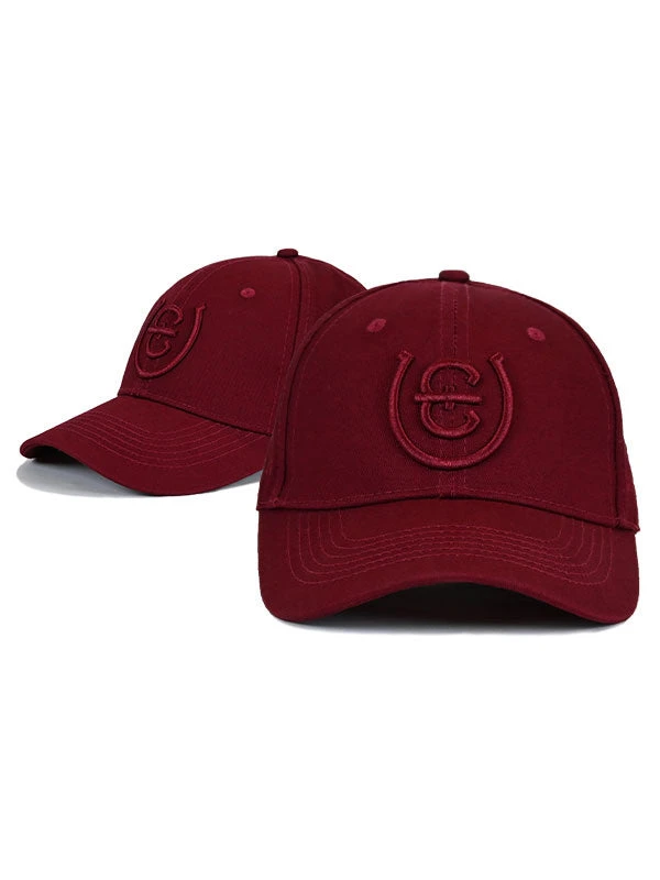 Equestrian Stockholm Cotton Cap Bordeaux 1 Equestrian Stockholm Cotton Cap Bordeaux