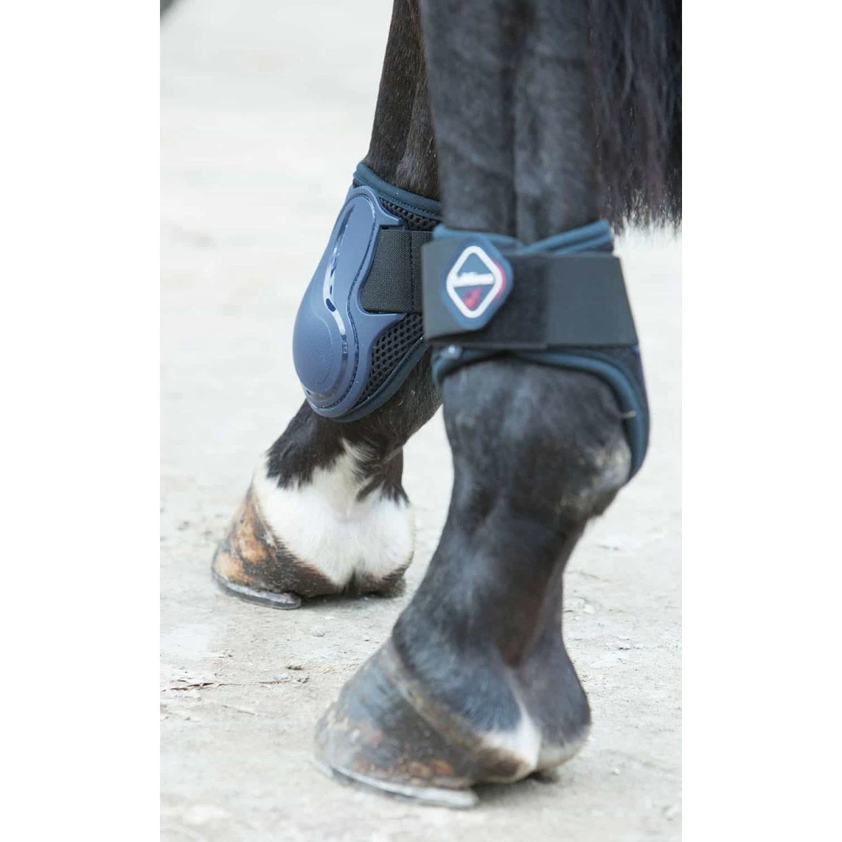 LeMieux Derby Fetlock Boots Navy 3 LeMieux Derby Fetlock Boots Navy - Image 3