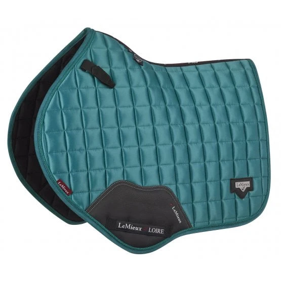 LeMieux Loire Classic Jumping Saddle Pad Peacock 1 LeMieux Loire Classic Jumping Saddle Pad Peacock