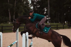 Equestrian Stockholm Jump Saddle Pad Emerald -Equestrian Club image 7729f3ae fe57 42a2 b6b6 7840c2224fad