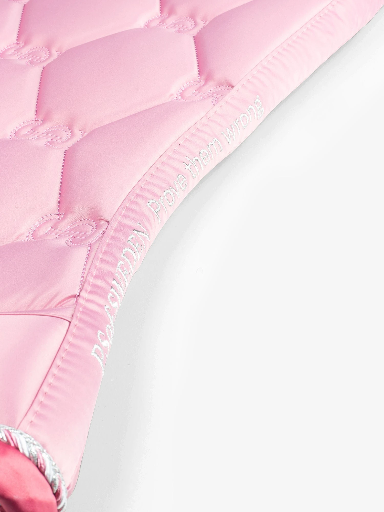 PS Of Sweden Signature Dressage Saddle Pad Faded Rose 2 PS Of Sweden Signature Dressage Saddle Pad Faded Rose - Image 2