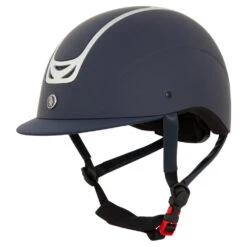BR Equestrian Volta Helmet Painted Navy