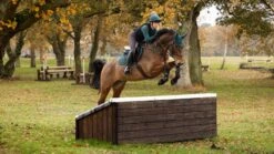 LeMieux Suede Jump Saddle Pad Spruce -Equestrian Club it03258 lifestyle suedeclosecontactsquare spruce 4 copy 1