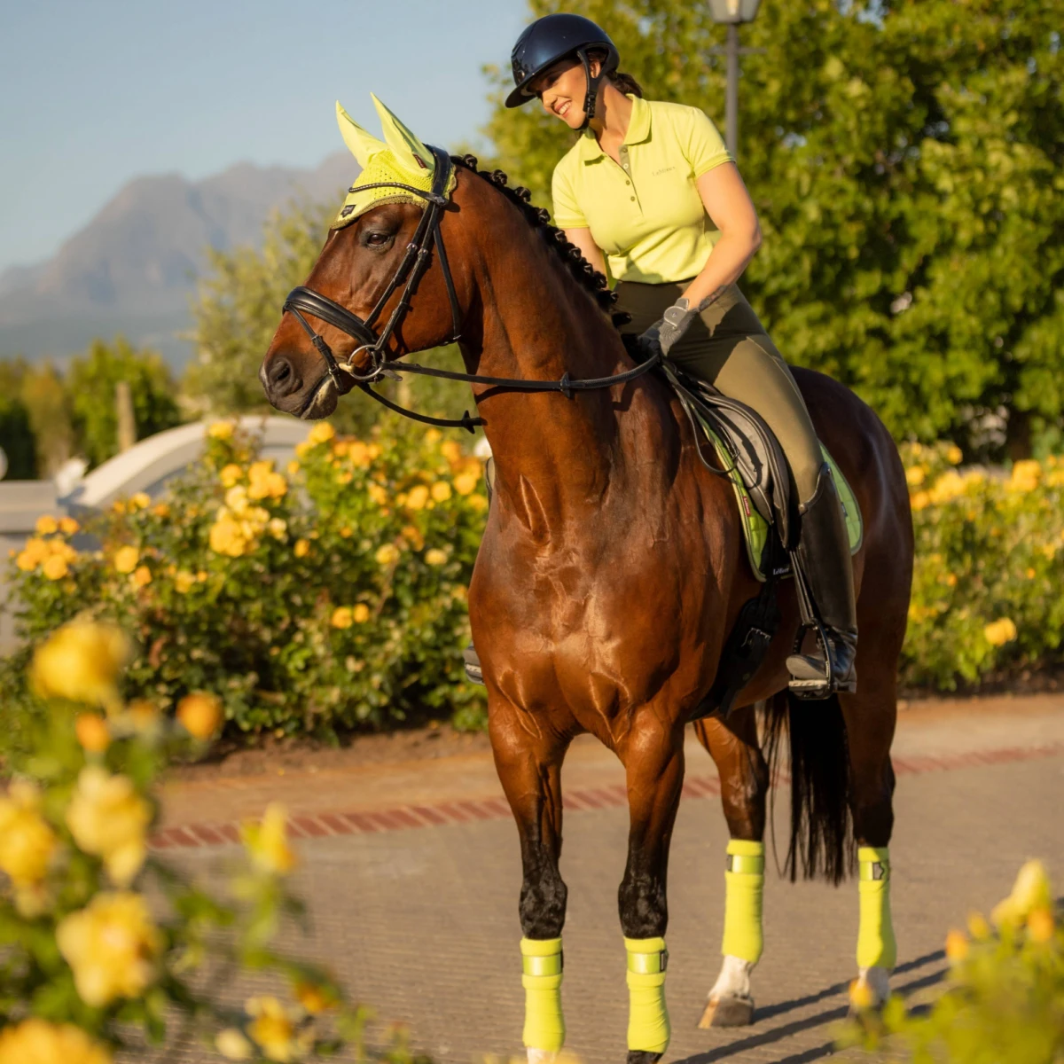 LeMieux Loire Bandages Kiwi 2 LeMieux Loire Bandages Kiwi - Image 2