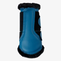 LeMieux Fleece Brushing Boots Marine