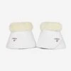 LeMieux Fleece Over Reach Boots White/Natural