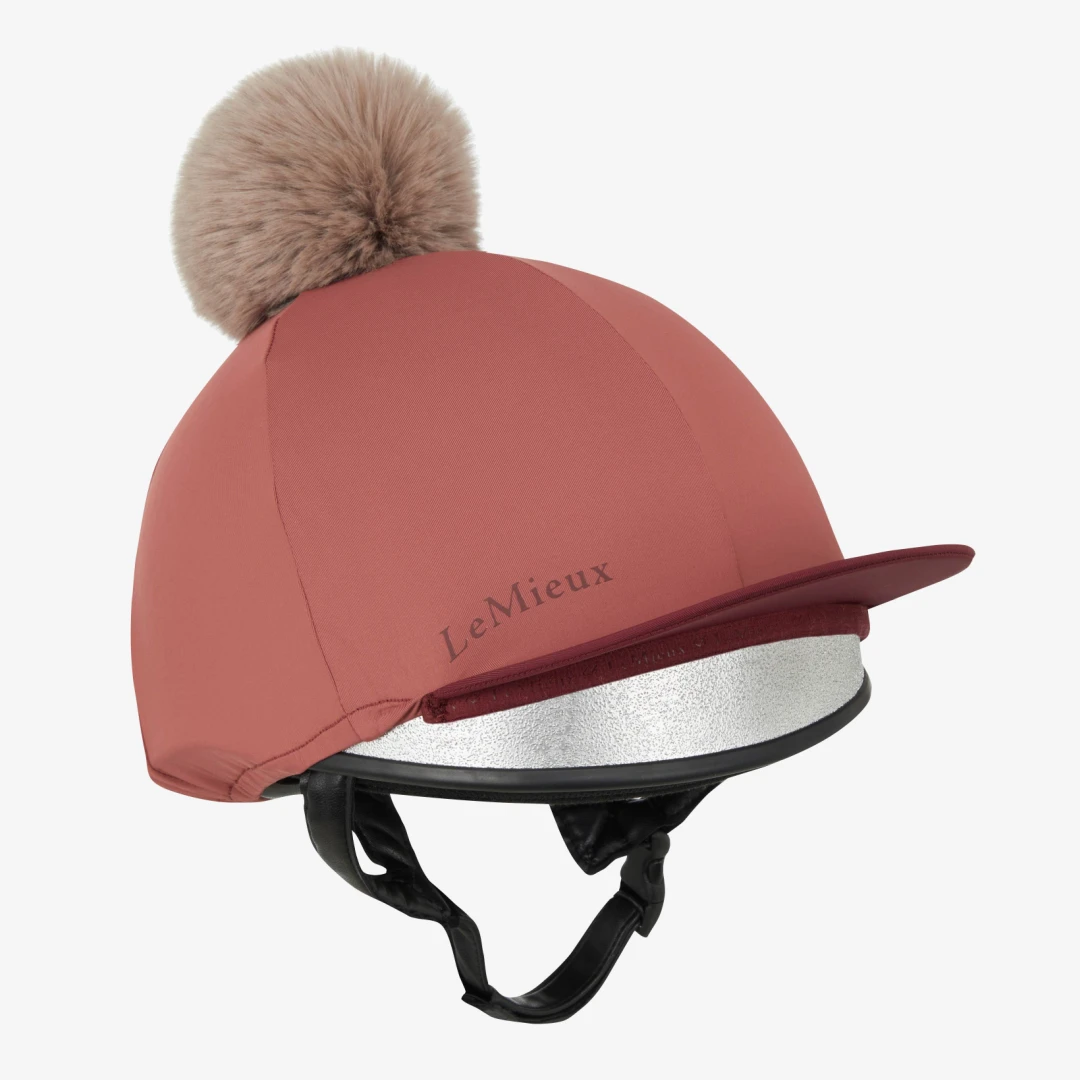 LeMieux Helmet Silk Orchid 1 LeMieux Helmet Silk Orchid