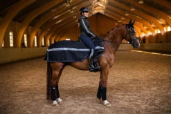 Equestrian Stockholm Bandages Luminous Black -Equestrian Club luminous bandages