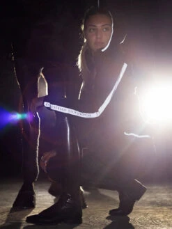 Equestrian Stockholm Reflective Jacket Luminous Black -Equestrian Club luminous riding jacket ridjacka reitjacke rij jas hov 2