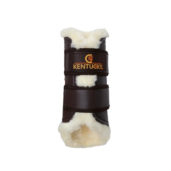 Kentucky Leather Brushing Boots Brown 1 Kentucky Leather Brushing Boots Brown