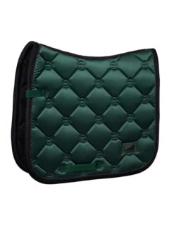 Equestrian Stockholm Dressage Saddle Pad Sycamore Green -Equestrian Club sycamore green dressage cob saddle paddressyrschabrak dressurschabracke dressuur zadeldekje 1